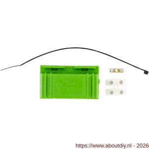 Q-Link kabelverbinder aftakmof Mini set met gel 3x1-4 mm2 groen - A50401094 - afbeelding 2