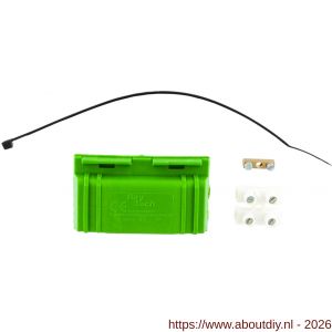 Q-Link kabelverbinder aftakmof Mini set met gel 3x1-4 mm2 groen - A50401094 - afbeelding 5