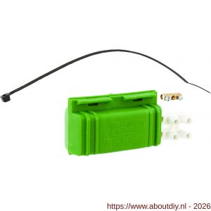 Q-Link kabelverbinder aftakmof Mini set met gel 3x1-4 mm2 groen - A50401094 - afbeelding 7