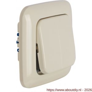 Busch-Jaeger SI afdekraam inbouw 1-voudig crème - A50402125 - afbeelding 3