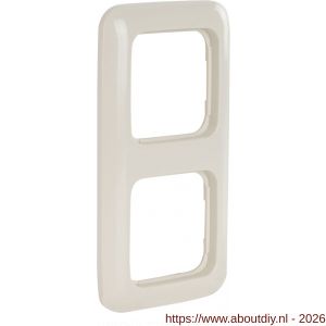 Busch-Jaeger SI afdekraam inbouw 2-voudig crème - A50402144 - afbeelding 1