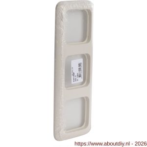 Busch-Jaeger SI afdekraam inbouw 3-voudig crème - A50402163 - afbeelding 2