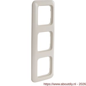 Busch-Jaeger SI afdekraam inbouw 3-voudig crème - A50402163 - afbeelding 1