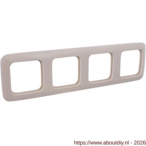 Busch-Jaeger SI afdekraam inbouw 4-voudig crème - A50402179 - afbeelding 7