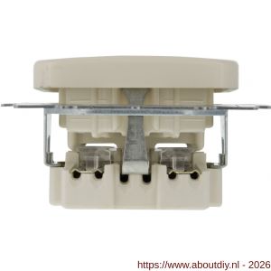 Busch-Jaeger SI contactdoos inbouw 1-voudig randaarde crème - A50401279 - afbeelding 4