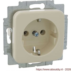 Busch-Jaeger SI contactdoos inbouw 1-voudig randaarde crème - A50401279 - afbeelding 7