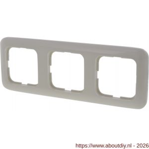 Busch-Jaeger Reflex afdekraam inbouw 3-voudig polarwit - A50402164 - afbeelding 6