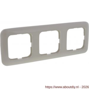 Busch-Jaeger Reflex afdekraam inbouw 3-voudig polarwit - A50402164 - afbeelding 7