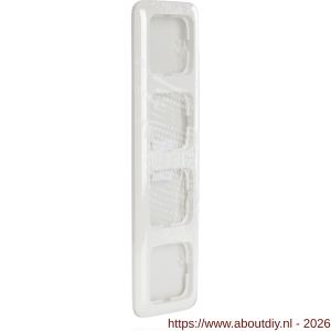 Busch-Jaeger Reflex afdekraam inbouw 4-voudig polarwit - A50402180 - afbeelding 2