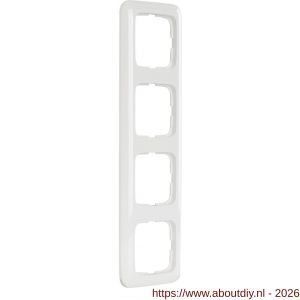 Busch-Jaeger Reflex afdekraam inbouw 4-voudig polarwit - A50402180 - afbeelding 1