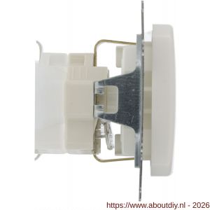 Busch-Jaeger Relfex contactdoos inbouw 1-voudig randaarde polarwit - A50401276 - afbeelding 3