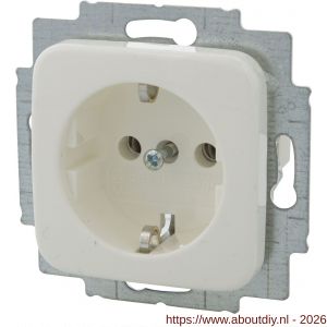 Busch-Jaeger Relfex contactdoos inbouw 1-voudig randaarde polarwit - A50401276 - afbeelding 6