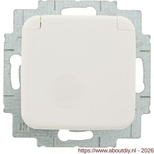 Busch-Jaeger Reflex contactdoos inbouw 1-voudig randaarde polarwit - A50402234 - afbeelding 2