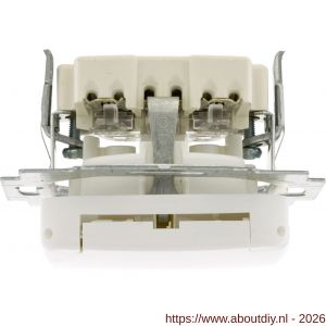 Busch-Jaeger Reflex contactdoos inbouw 1-voudig randaarde polarwit - A50402234 - afbeelding 4