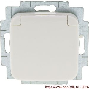 Busch-Jaeger Reflex contactdoos inbouw 1-voudig randaarde polarwit - A50402234 - afbeelding 5