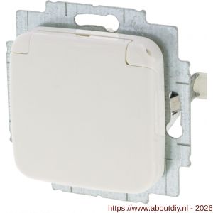 Busch-Jaeger Reflex contactdoos inbouw 1-voudig randaarde polarwit - A50402234 - afbeelding 6