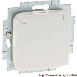 Busch-Jaeger Reflex contactdoos inbouw 1-voudig randaarde polarwit - A50402234 - afbeelding 7