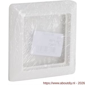 Jung AS500 afdekraam inbouw 1-voudig polarwit - A50402128 - afbeelding 2