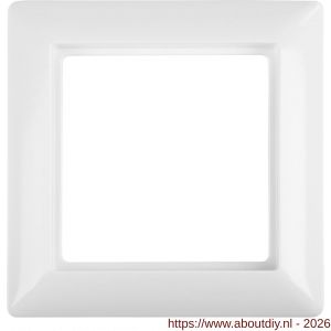Jung AS500 afdekraam inbouw 1-voudig polarwit - A50402128 - afbeelding 1