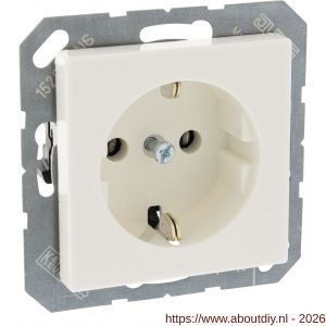 Jung AS500 contactdoos inbouw 1-voudig randaarde polarwit - A50402237 - afbeelding 7