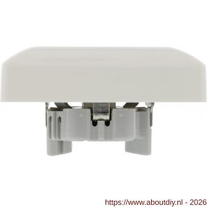 Jung AS500 contactdoos inbouw 2-voudig randaarde polarwit - A50402260 - afbeelding 4