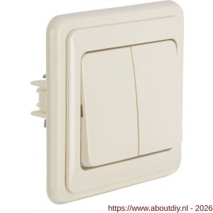 Peha Standard afdekraam inbouw 1-voudig crème - A50402129 - afbeelding 5