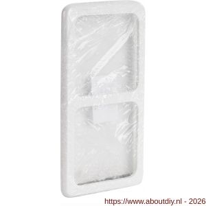 Peha Standard afdekraam inbouw 2-voudig polarwit - A50402149 - afbeelding 2