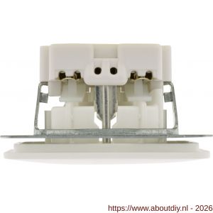 Peha Standard contactdoos inbouw 1-voudig randaarde polarwit - A50402239 - afbeelding 4