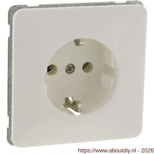 Peha Standard contactdoos inbouw 1-voudig randaarde polarwit - A50402239 - afbeelding 7