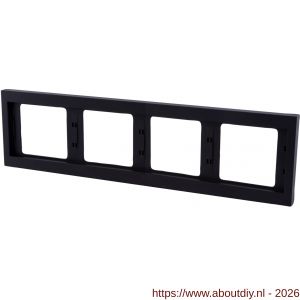 Berker K1 afdekraam inbouw 4-voudig antraciet - A50402186 - afbeelding 6