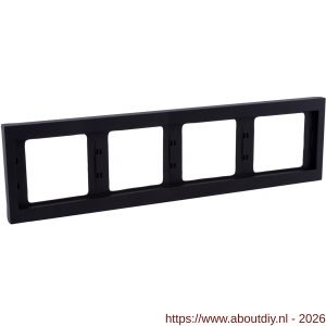 Berker K1 afdekraam inbouw 4-voudig antraciet - A50402186 - afbeelding 7