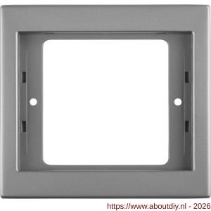 Berker K5 afdekraam 1-voudig RVS - A50402133 - afbeelding 1