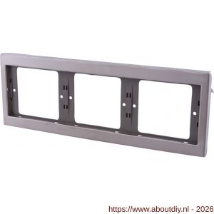 Berker K5 afdekraam 3-voudig horizontaal RVS - A50402172 - afbeelding 6