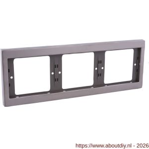 Berker K5 afdekraam 3-voudig horizontaal RVS - A50402172 - afbeelding 7