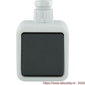 Peha schakelaar opbouw wissel grijs wartel M20 - A50401317 - afbeelding 5