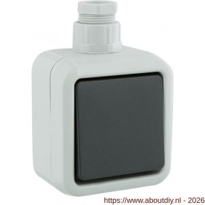 Peha schakelaar opbouw wissel grijs wartel M20 - A50401317 - afbeelding 7