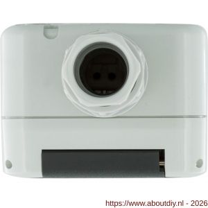Peha contactdoos opbouw 1-voudig randaarde wartel M20 grijs - A50401323 - afbeelding 4