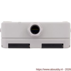 Peha contactdoos opbouw 2-voudig horizontaal randaarde wartel M20 grijs - A50401325 - afbeelding 4