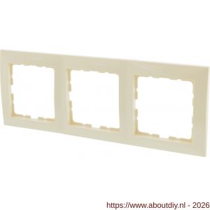 Berker S1 afdekraam inbouw 3-voudig crème - A50402173 - afbeelding 6
