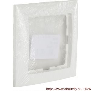 Berker S1 afdekraam inbouw 1-voudig polarwit - A50401205 - afbeelding 3