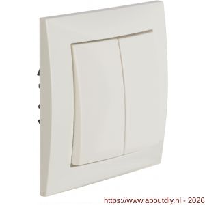 Berker S1 afdekraam inbouw 1-voudig polarwit - A50401205 - afbeelding 6