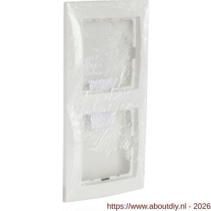 Berker S1 afdekraam inbouw 2-voudig polarwit - A50401219 - afbeelding 2