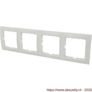 Berker S1 afdekraam inbouw 4-voudig polarwit - A50401232 - afbeelding 6