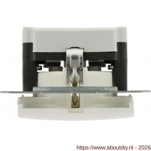 Berker S1 contactdoos inbouw 1-voudig randaarde polarwit - A50402231 - afbeelding 4