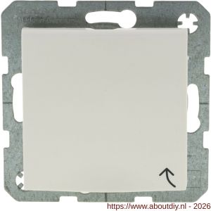 Berker S1 contactdoos inbouw 1-voudig randaarde polarwit - A50402231 - afbeelding 5