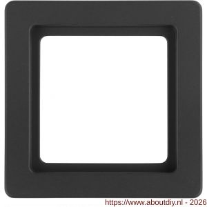 Berker Q1 afdekraam inbouw 1-voudig antraciet - A50402134 - afbeelding 1