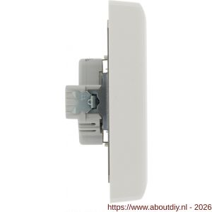 Gira System 55 contactdoos inbouw 2-voudig randaarde polarwit - A50402263 - afbeelding 3