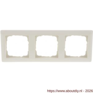 Gira Standard 55 afdekraam inbouw 3-voudig verticaal-horizontaal crème - A50402177 - afbeelding 5