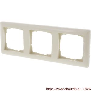Gira Standard 55 afdekraam inbouw 3-voudig verticaal-horizontaal crème - A50402177 - afbeelding 6