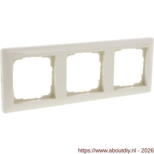 Gira Standard 55 afdekraam inbouw 3-voudig verticaal-horizontaal crème - A50402177 - afbeelding 7